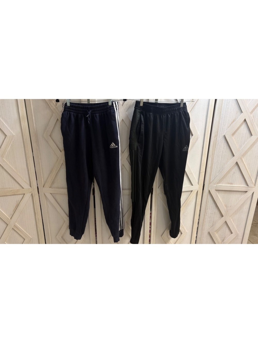 Adidas Men’s Jogger_sweatpants  Bundle – Size Small – 2 Pairs